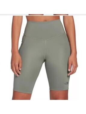 The North Face Women's Motivation Pocket 9” Bike Shorts in Agave Green Small